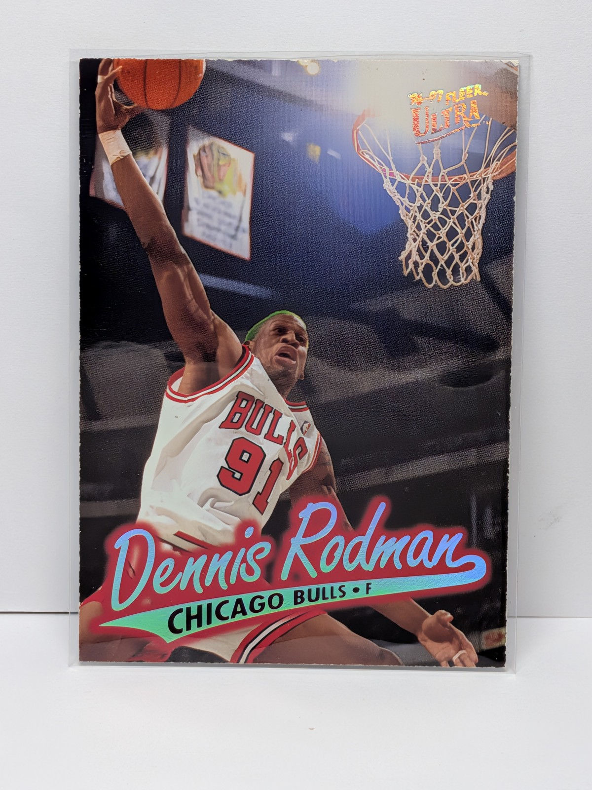 1996-97 Ultra #19 Dennis Rodman 1996-97 Ultra #19 Dennis Rodman