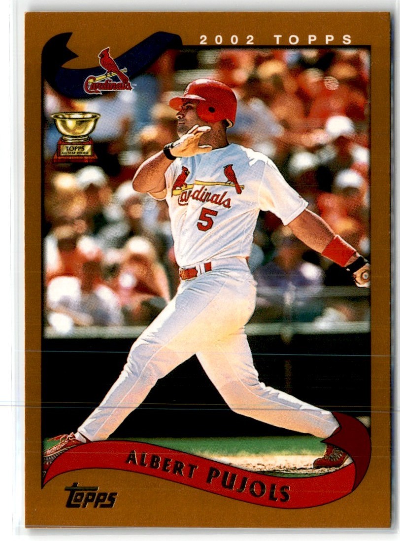 2002 Topps Rookie Cup Albert Pujols Cardinals 2002 Topps Rookie Cup Albert Pujols Cardinals