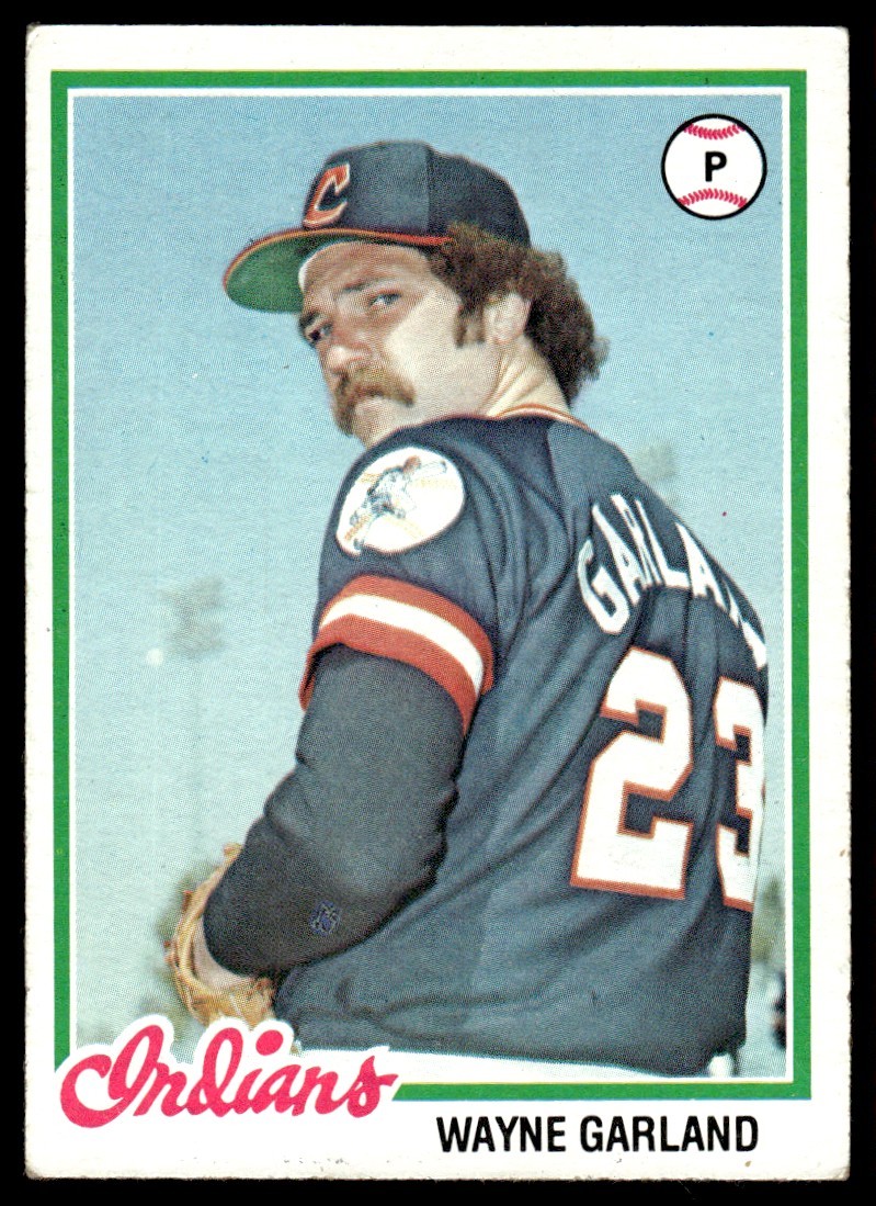 1978 Topps Wayne Garland Cleveland Indians #174 1978 Topps Wayne Garland Cleveland Indians #174
