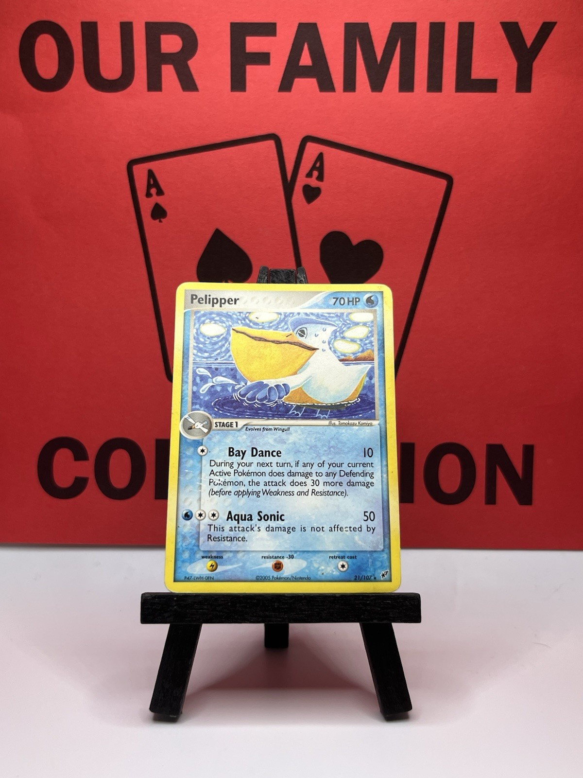Pelipper 21/107 Deoxys Non Holo Rare Pokemon Card Pelipper 21/107 Deoxys Non Holo Rare Pokemon Card