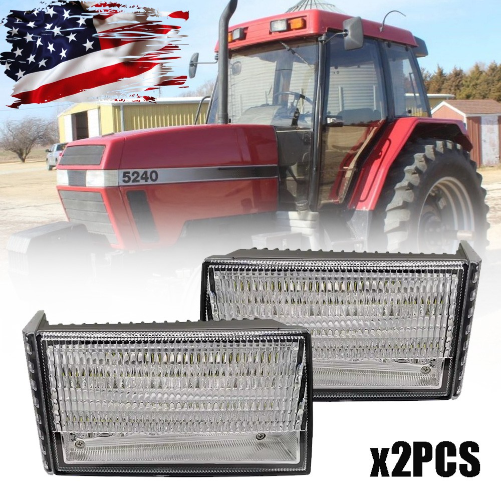 2X LED Hood Headlight for Case IH 495 565 695 895 995 3220 3230 4210 4230 4240 2X LED Hood Headlight for Case IH 495 565 695 895 995 3220 3230 4210 4230 4240