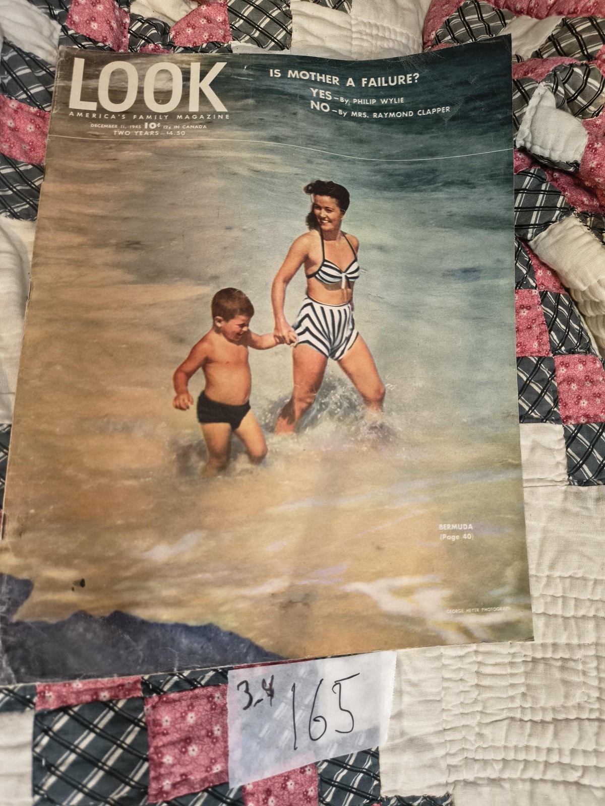 Look Magazine December 11 1945 - Is Mother a Failure Family Postwar America
