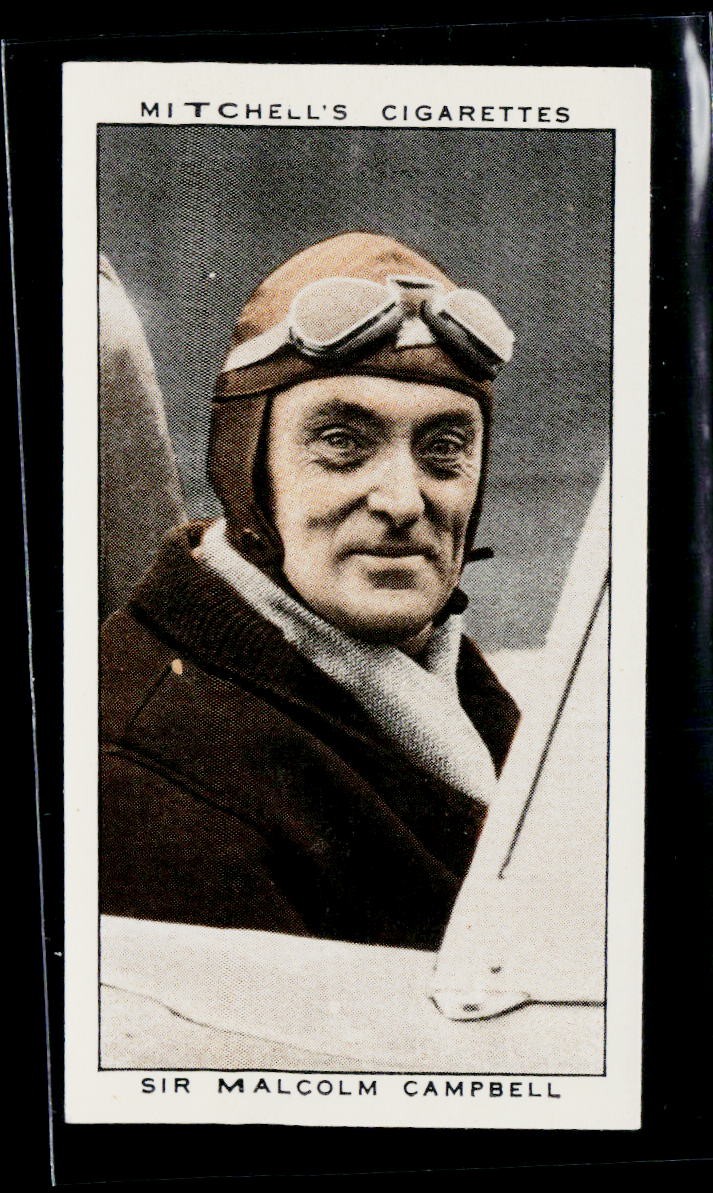 1936 Mitchell's A Gallery of 1935 Sir Malcolm Campbell #41 (BMC-01867)