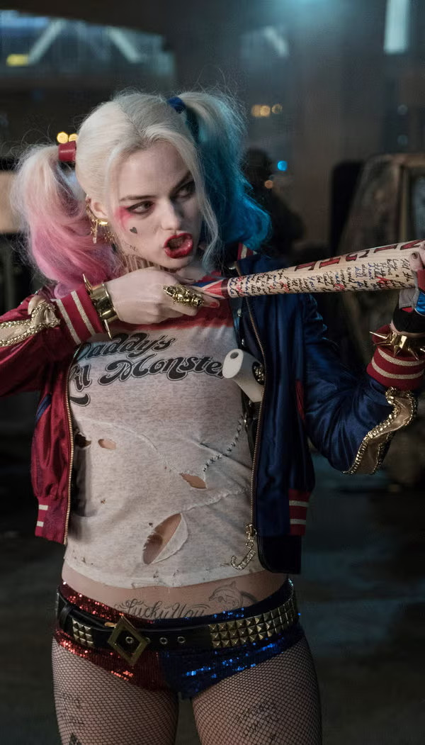 Harley Quinn Suicide Squad POLYESTERBaseball Bat Halloween Cosplay Batman Comics