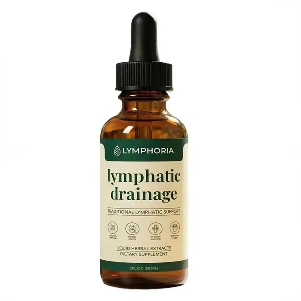 Mayaverra Lymphatic Drainage Drops Natural Herbal Formula Gluten-Free Wellness