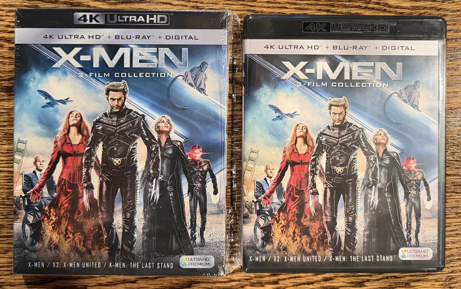X-Men Trilogy [4K UHD + Blu-ray] X2 The Last Stand - w/ Slipcover - No Digital