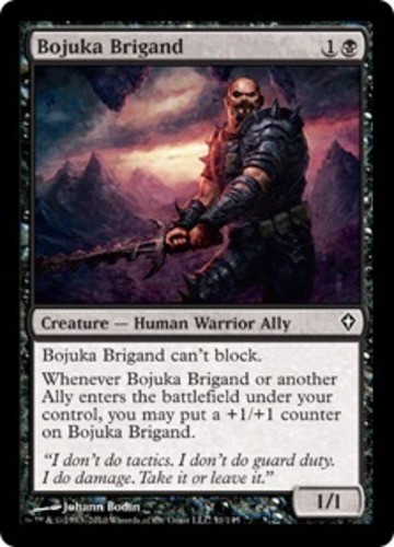1x Bojuka Brigand - Foil MTG Worldwake NM Magic Foil