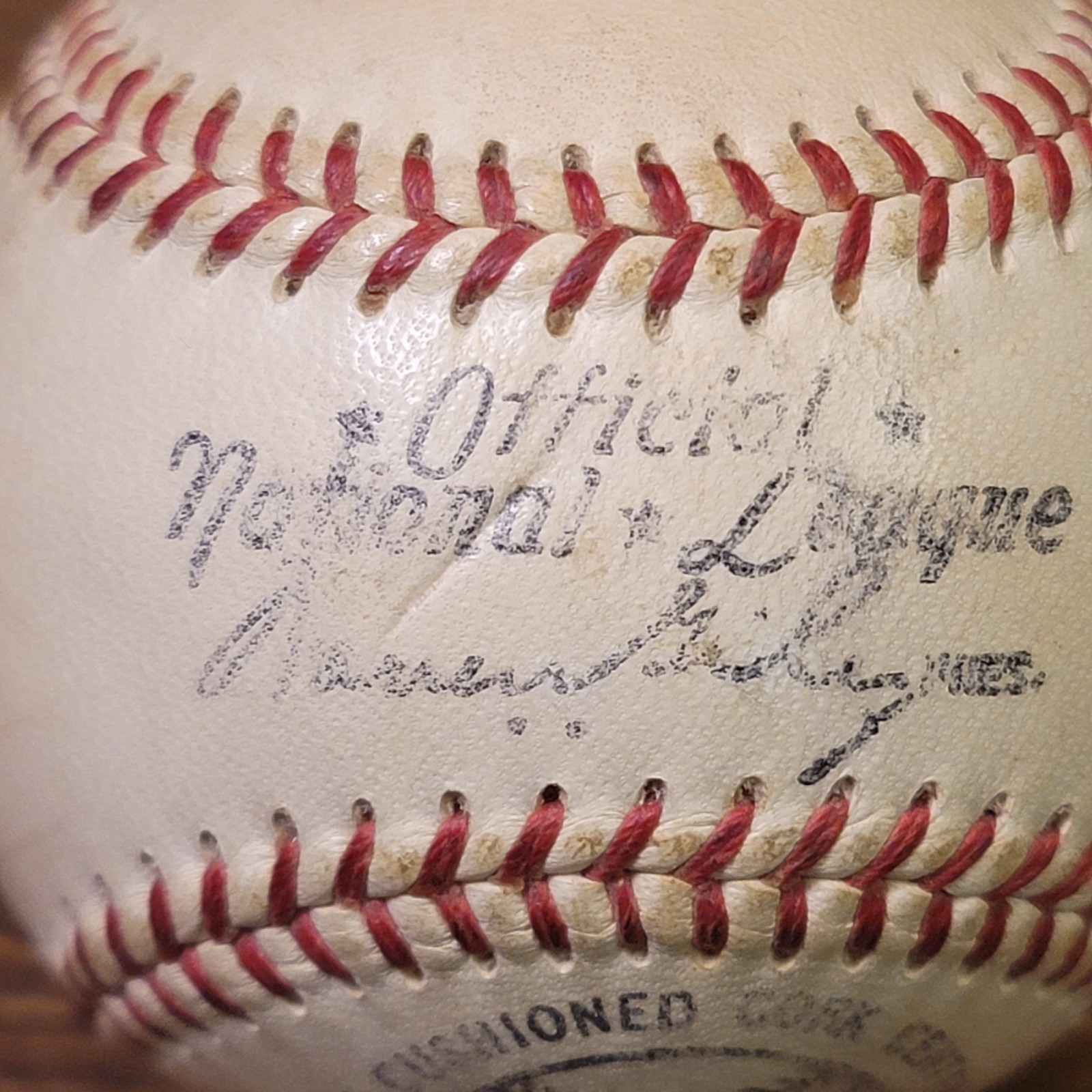 Vintage 0fficial National League Baseball 1950-60s Spalding