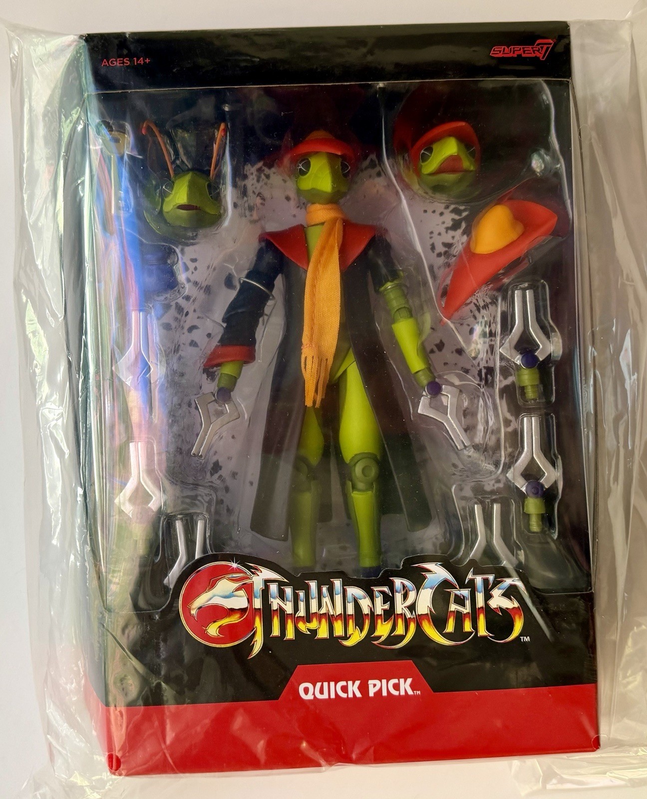 SUPER7 THUNDERCATS Ultimates - QUICK PICK - Wave 10 Figure NEW & SEALED super 7 SUPER7 THUNDERCATS Ultimates - QUICK PICK - Wave 10 Figure NEW & SEALED super 7