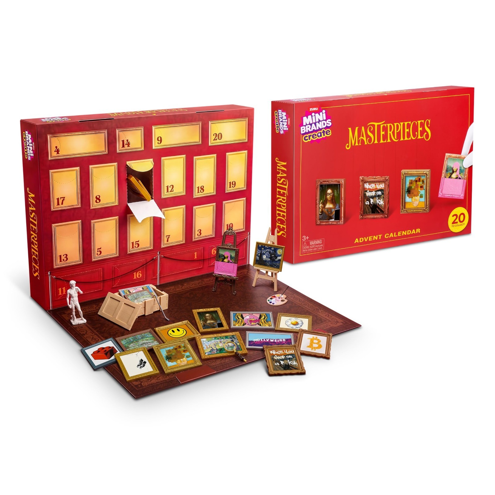 Mini Brands Mini Masterpieces Advent Calendar Series 1 by ZURU Collectibles