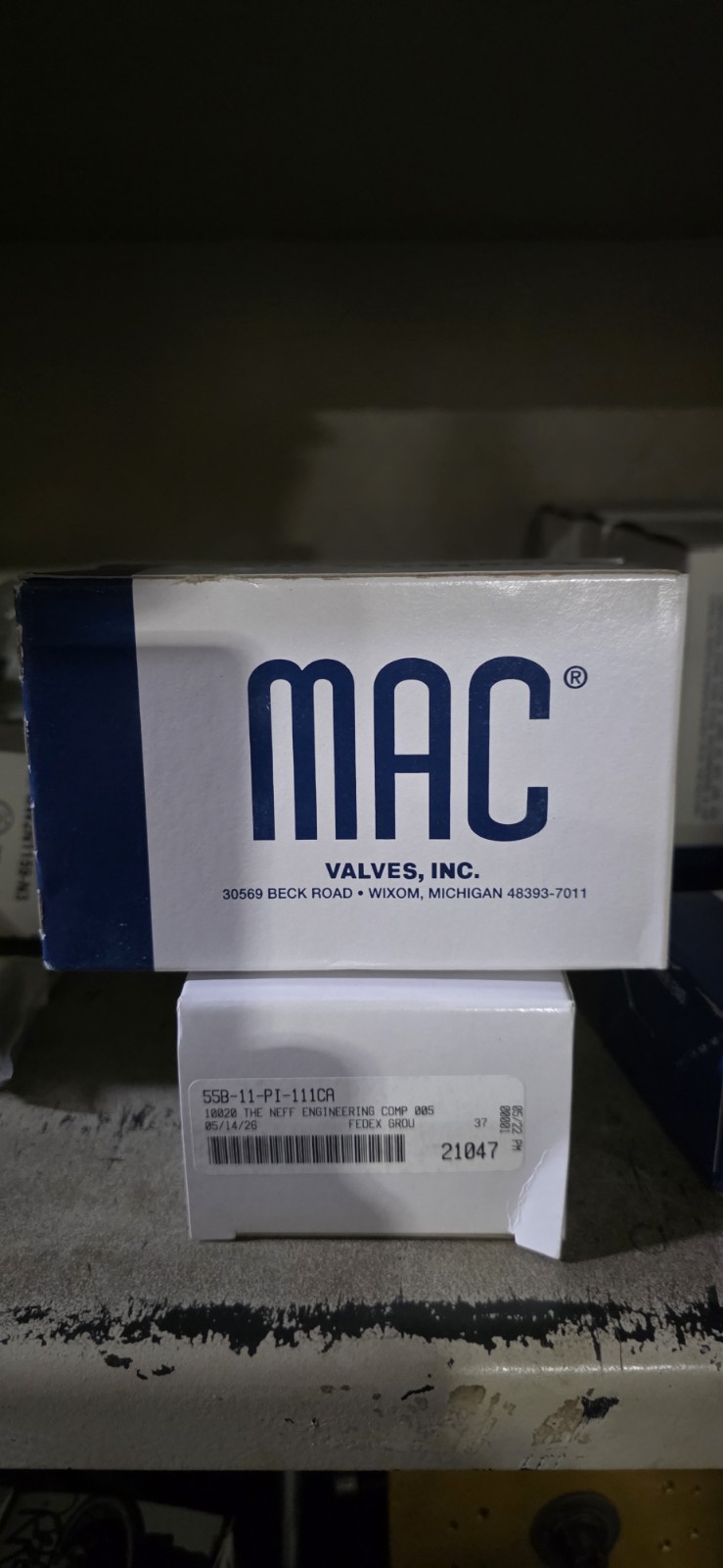 Mac Valves 55B-11-PI-111CA Mac Valves 55B-11-PI-111CA