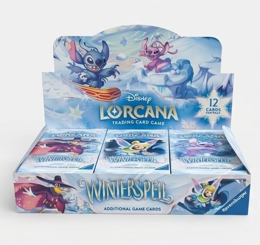 Disney Lorcana TCG Winterspell Booster Box Sealed Box Disney Lorcana TCG Winterspell Booster Box Sealed Box