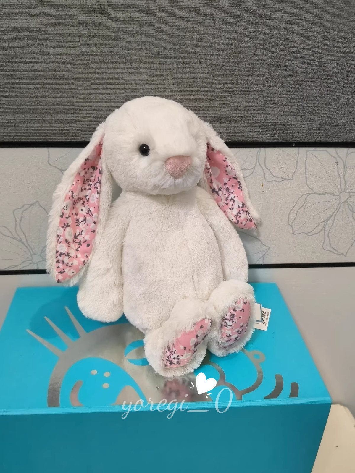 Jellycat Blossom Cherry Bashful Bunny Plush Soft Toy Kids Doll Gift NWT