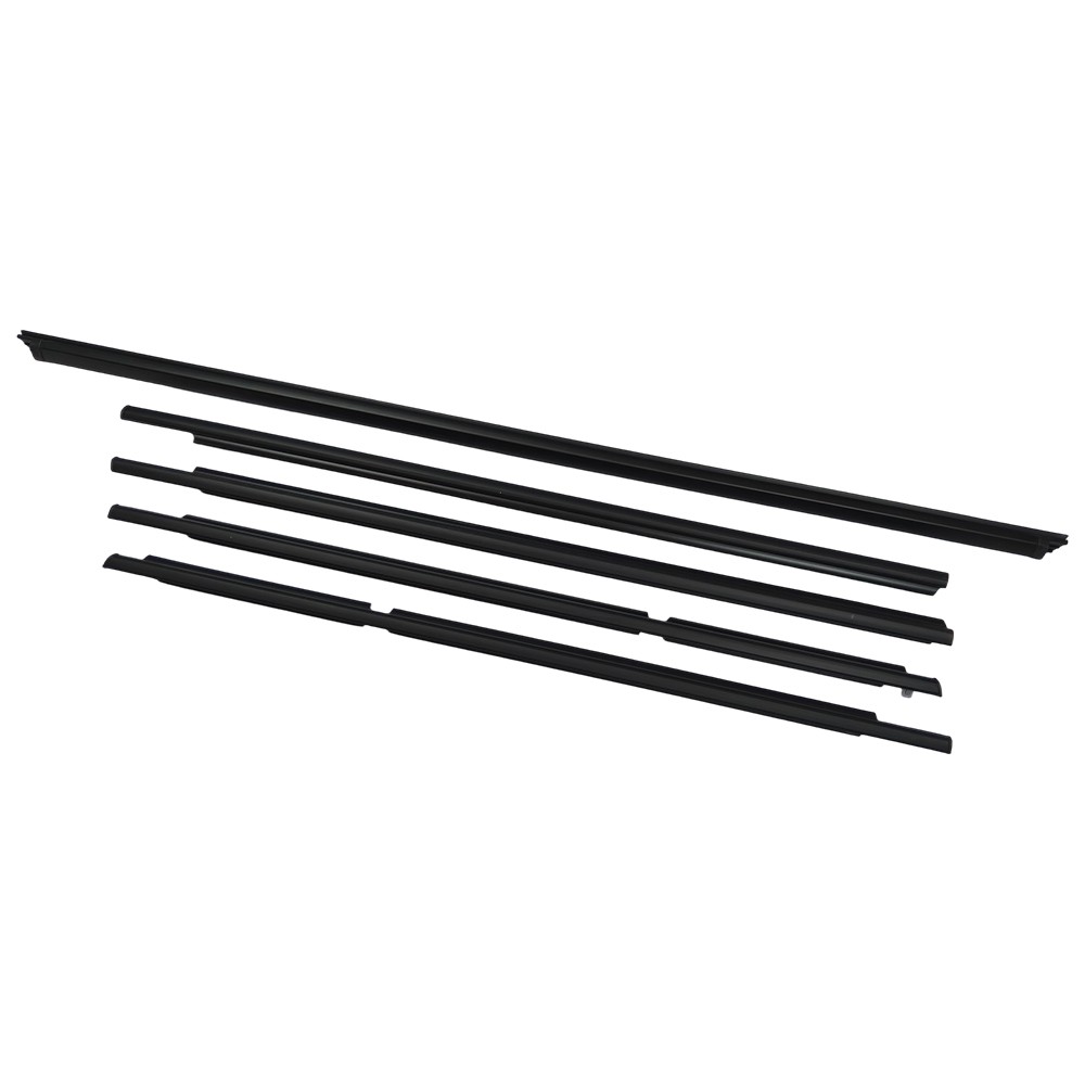 5x Door weatherstrip window Moulding Trim Seal Belt Kit For Toyota 4Runner 08-09