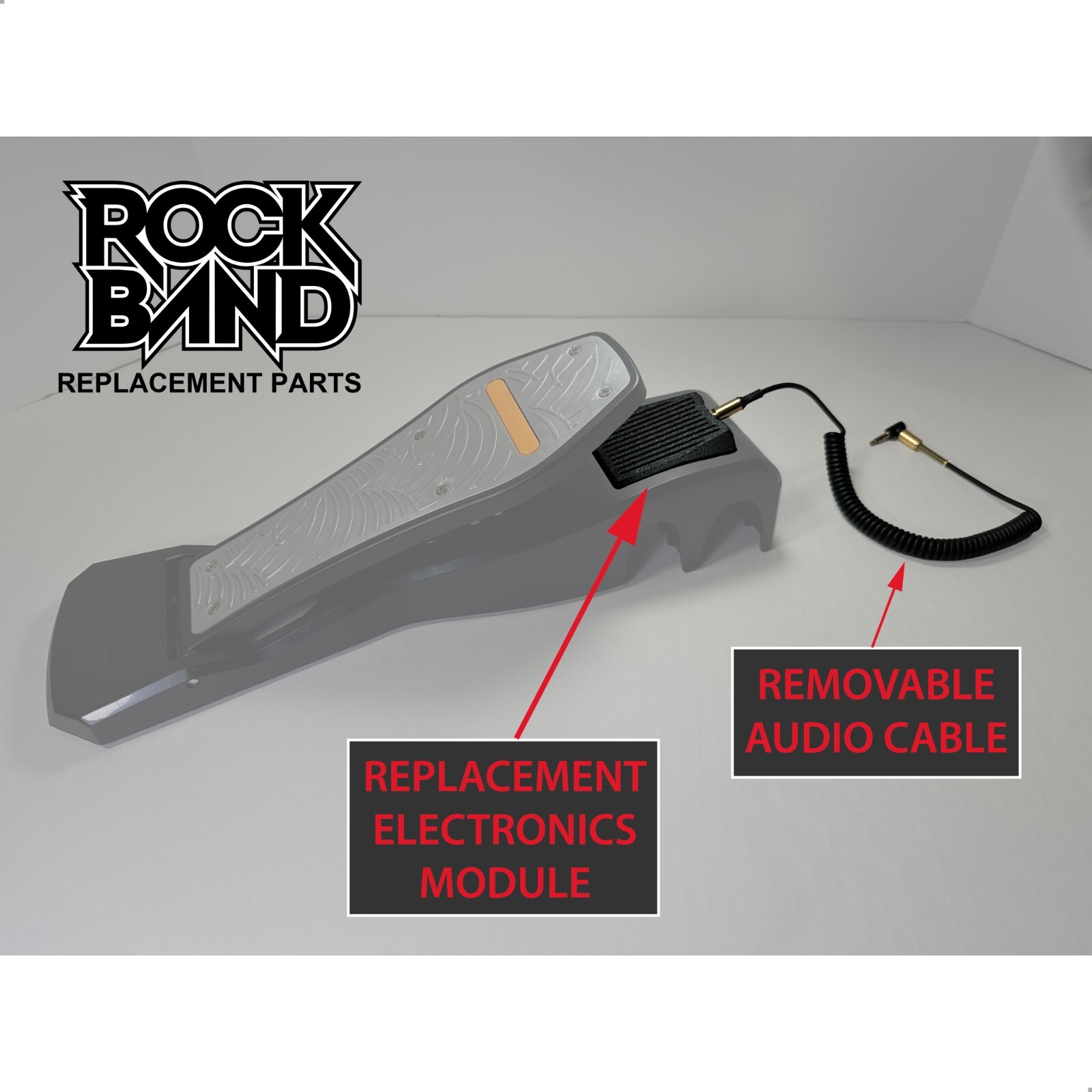 NEW Replacement Electronics for any OEM Rock Band Drum Pedal -3D Printed-Upgrade NEW Replacement Electronics for any OEM Rock Band Drum Pedal -3D Printed-Upgrade