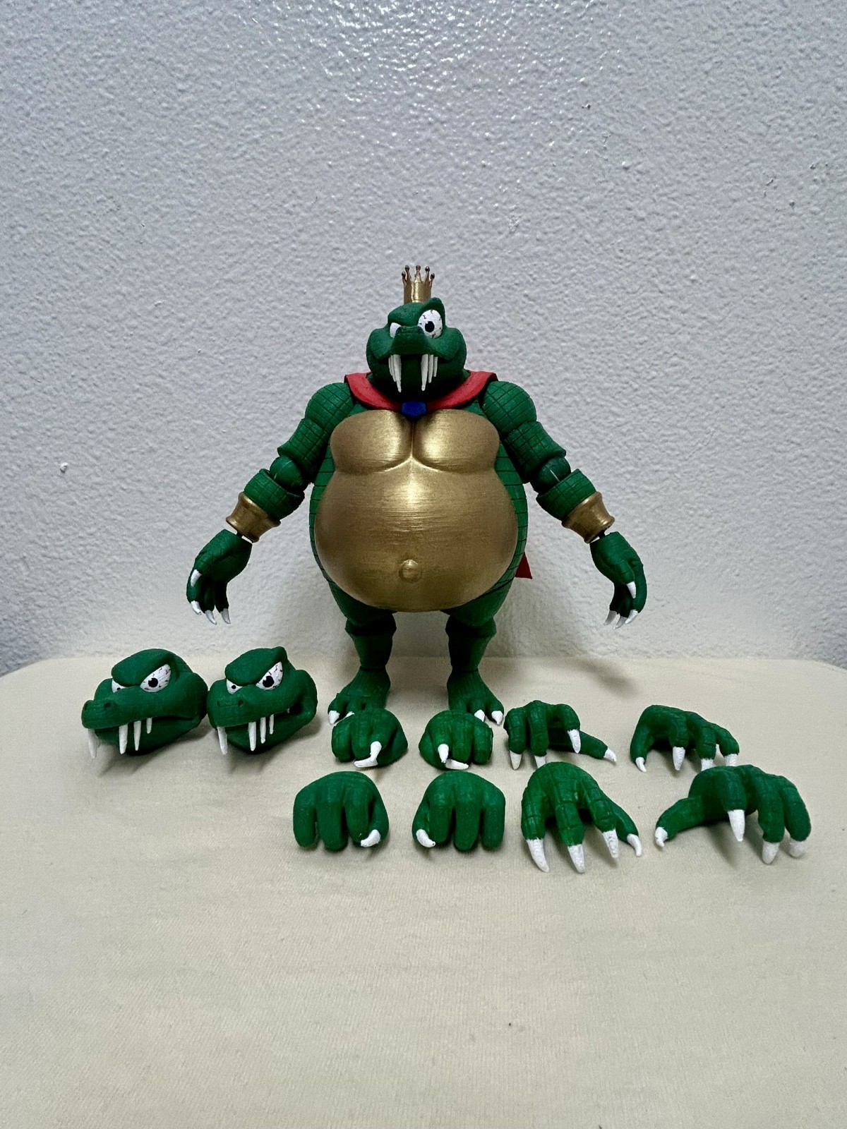 King K Rool from Nintendo Action Figure King K Rool from Nintendo Action Figure