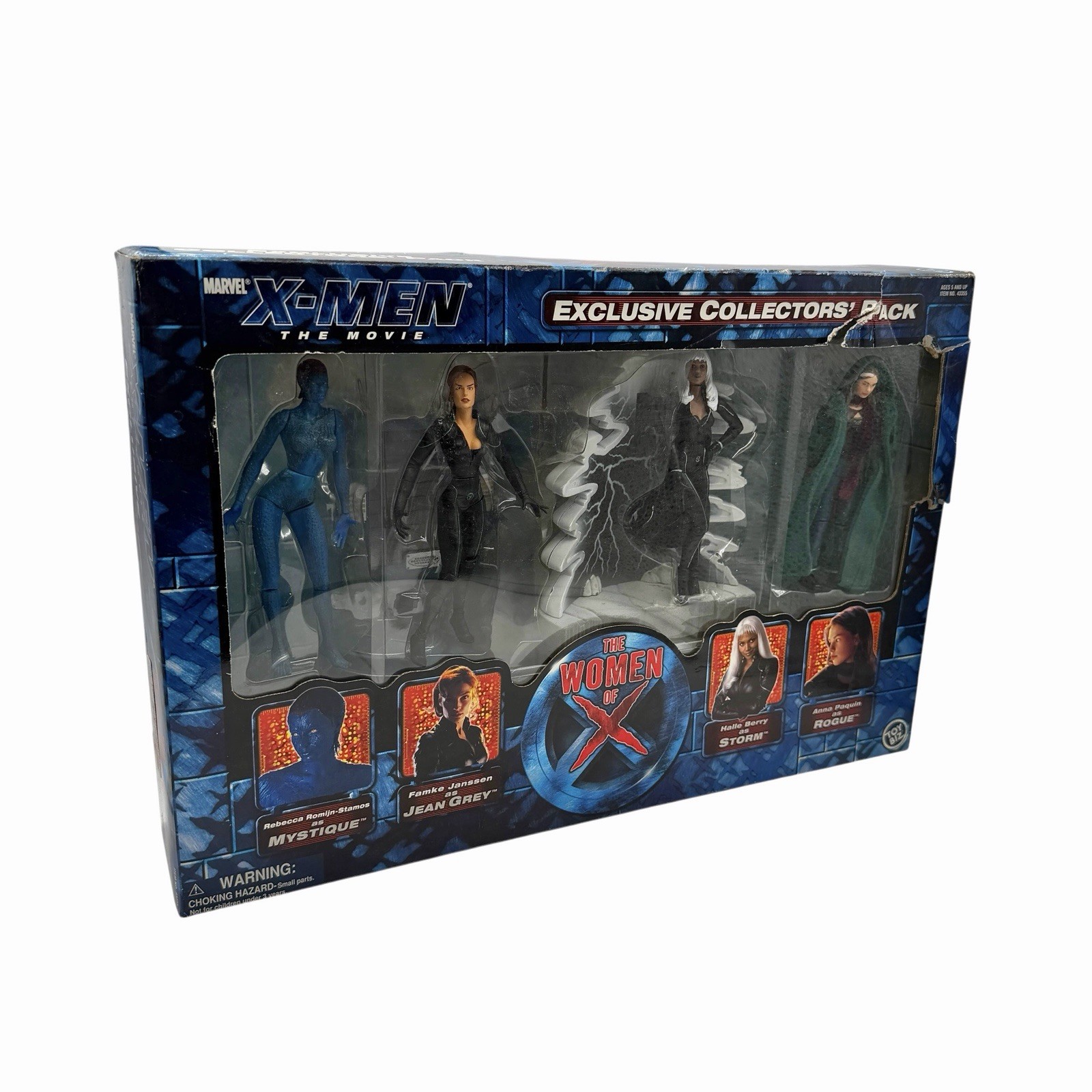 Vintage 2000 Toy Biz Marvel X-Men The Movie Women of X Exclusive Collectors Pack