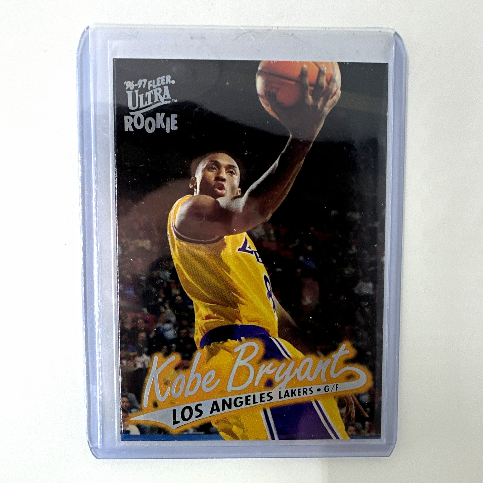 Fleer 1996-97 Fleer Ultra Kobe Bryant Rookie Base Los Angeles Lakers #52 Fleer 1996-97 Fleer Ultra Kobe Bryant Rookie Base Los Angeles Lakers #52