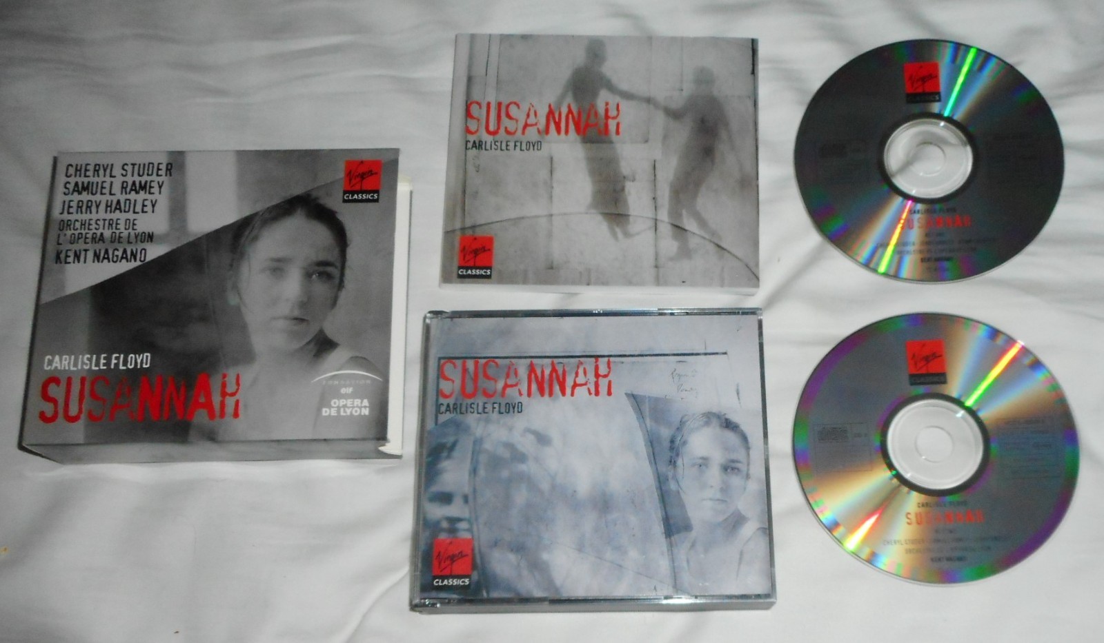 CARLISLE FLOYD Susannah CD 1994 Virgin 2CD SET Kent Nagano