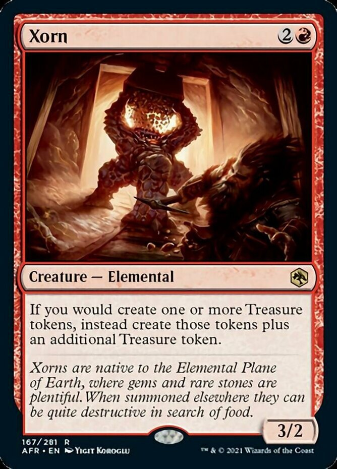 Xorn NM-Mint Adventures in the Forgotten Realms MTG