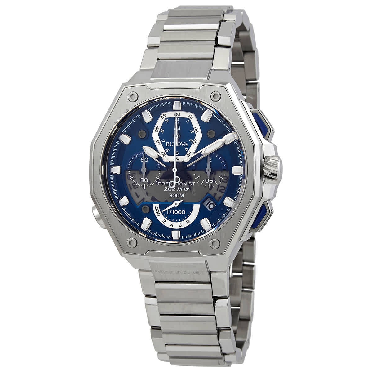 Bulova Precisionist Chronograph Quartz Men's Watch 96B349
