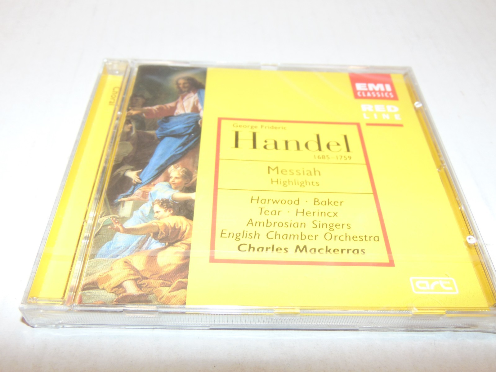 Handel, George Frideric [Performer, Handel Audio CD EMI Classics Red Line Handel, George Frideric [Performer, Handel Audio CD EMI Classics Red Line