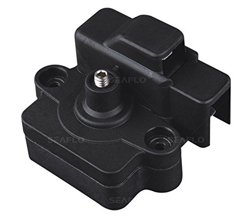 SEAFLO Replacement Adjustable Pressure Switch (45 PSI) 45 PSI, Black