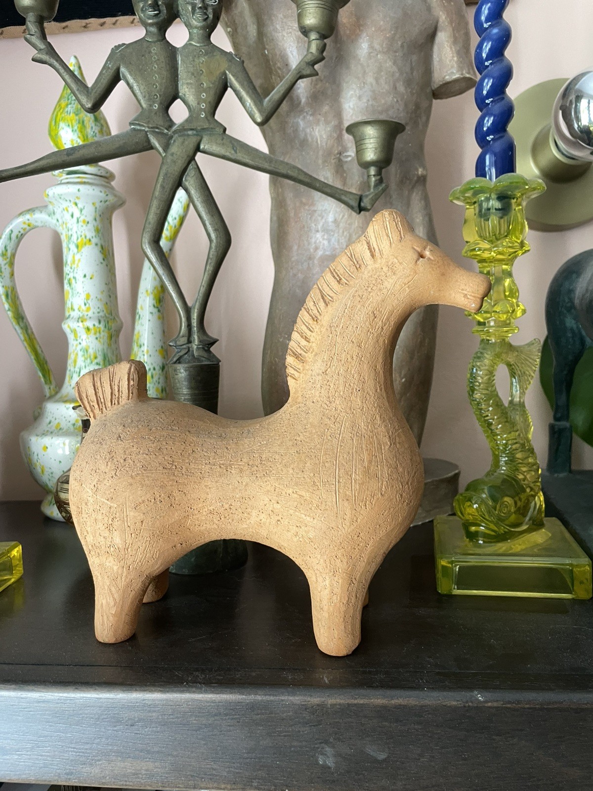 Bitossi Aldo Londi Ceramic Horse Italy MCM Large 10\ Bitossi Aldo Londi Ceramic Horse Italy MCM Large 10\