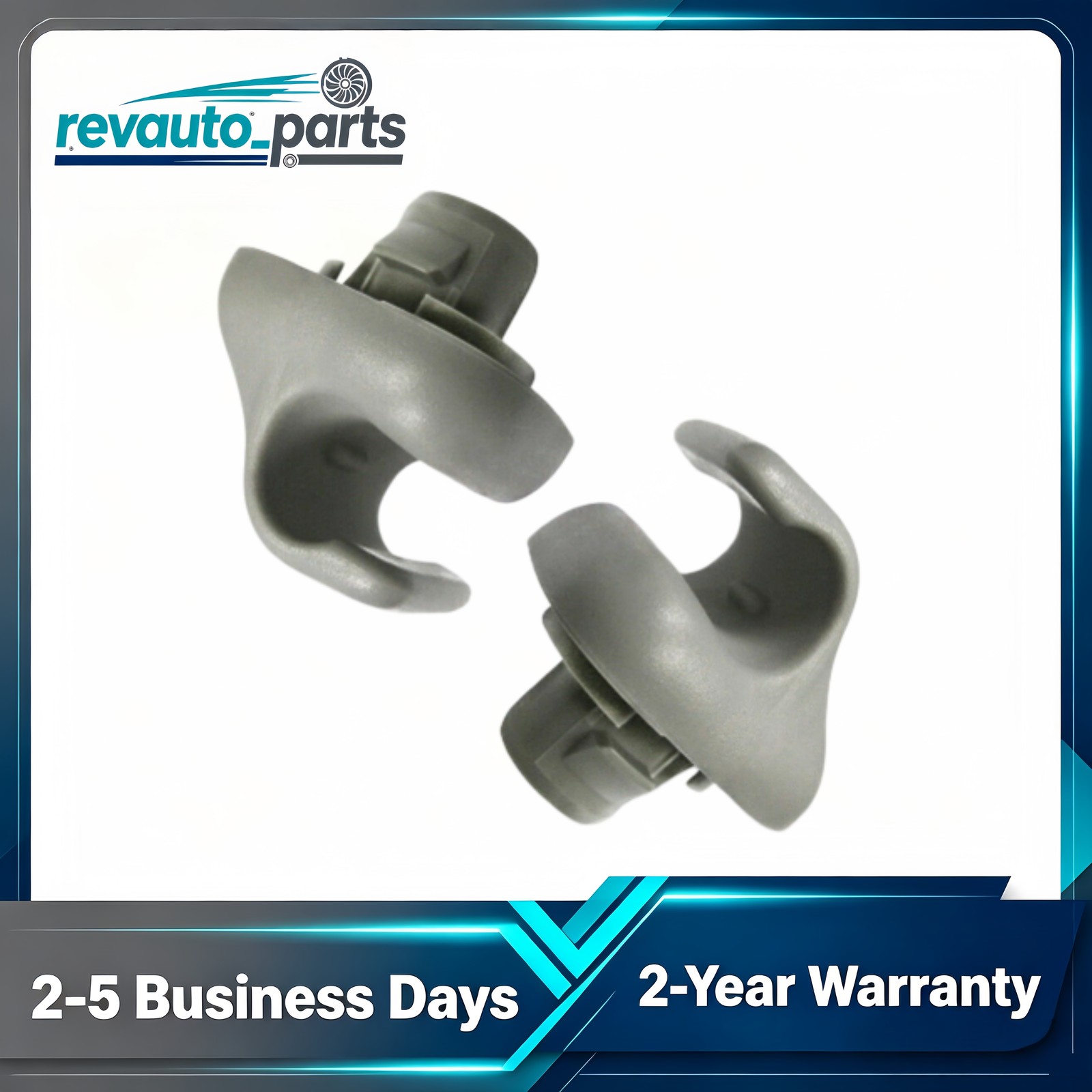 2x Sun Visor Bracket Hook Clips Hanger 88217S04003ZA For Honda Civic Accord CR-V