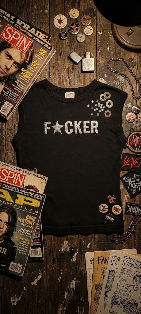 *RARE* Official Vintage 2001 Madonna  Mother F*cker Sleeveless Shirt