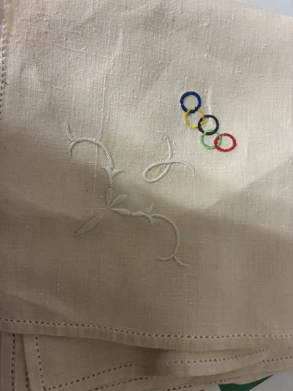 1936 Berlin Germany Olympic Handkerchief