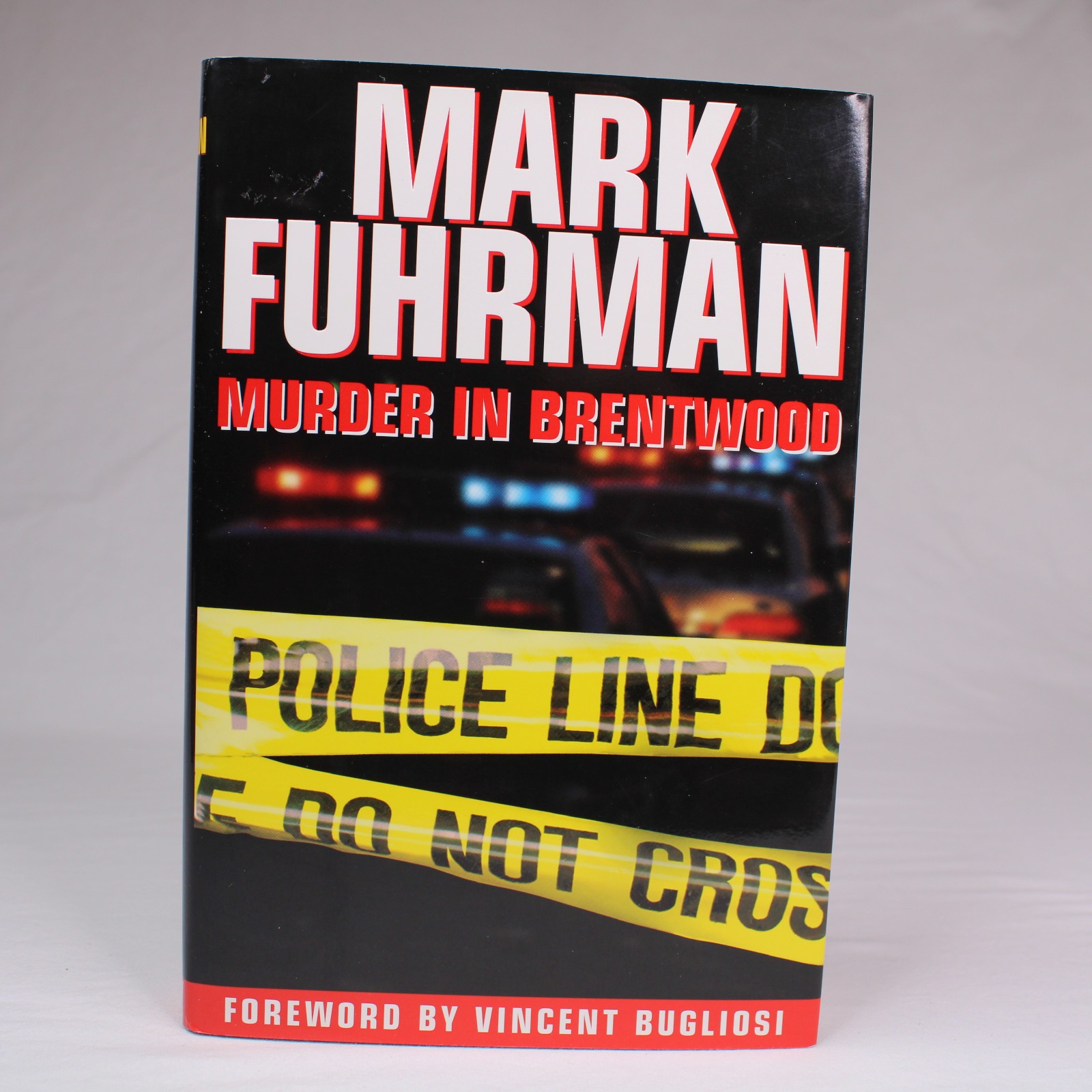 SIGNED Mark Fuhrman Murder in Brentwood Hardcover True Crime Law Enforcement COA