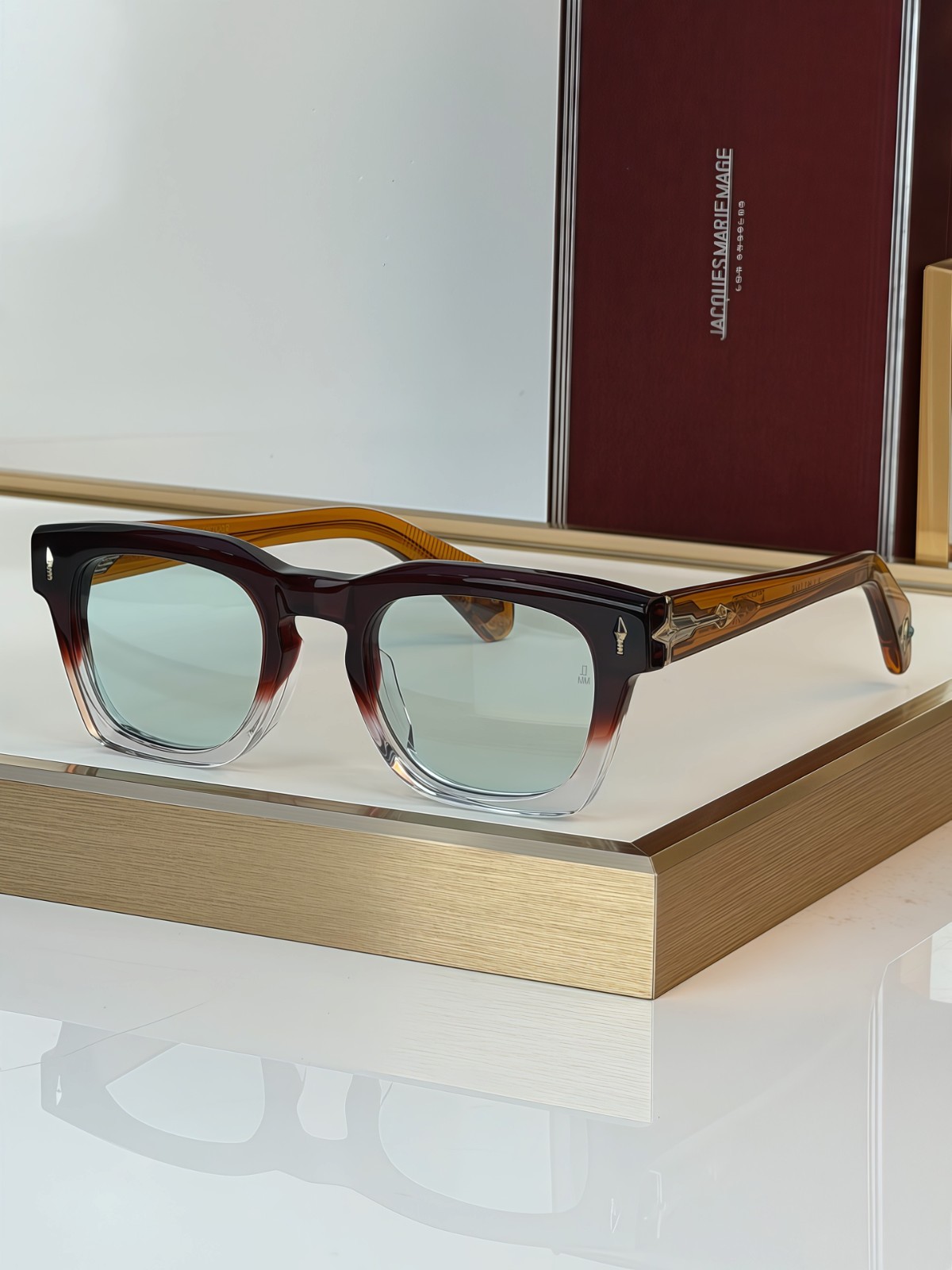 Jacques Marie Mage Rawlins Sunglasses 10mm Acetate Size 49-23-150 Polarized