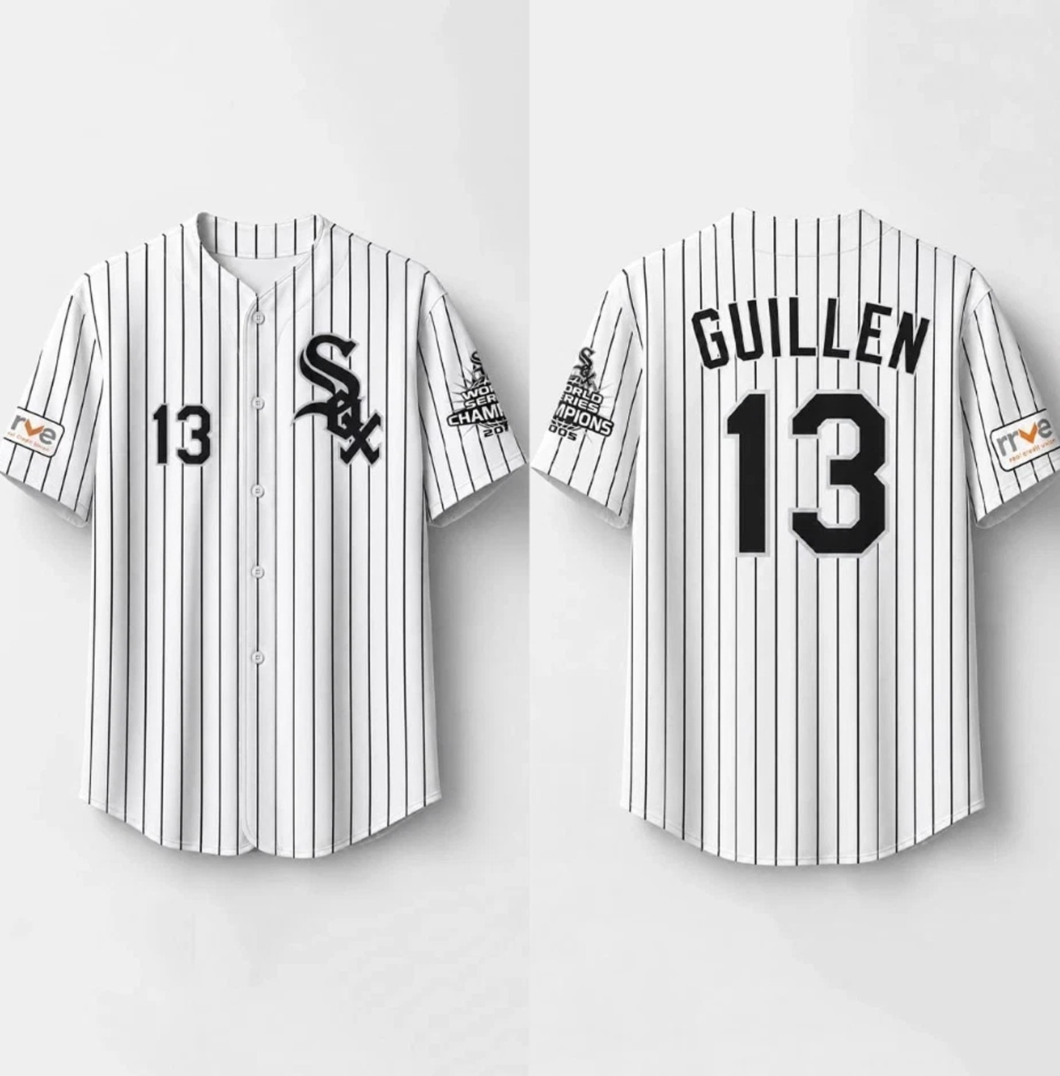 HOT 2026 White Sox Guillen Baseball Jersey Size S-5XL