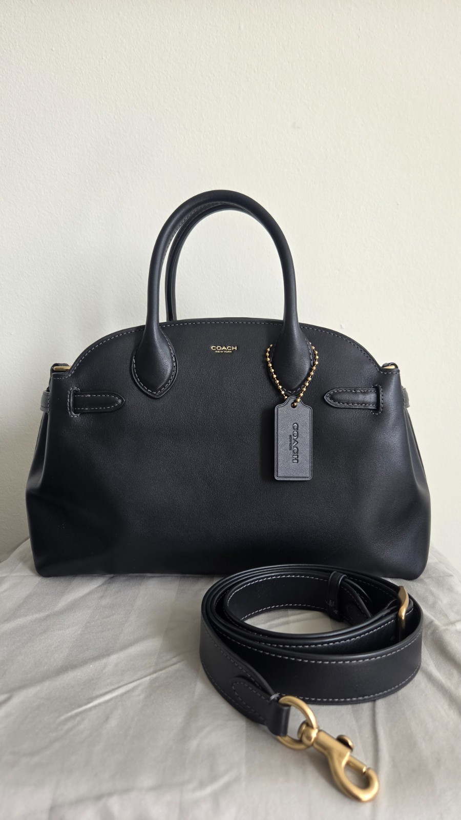 Coach empire carryall 28 BLK/Brass CAM05