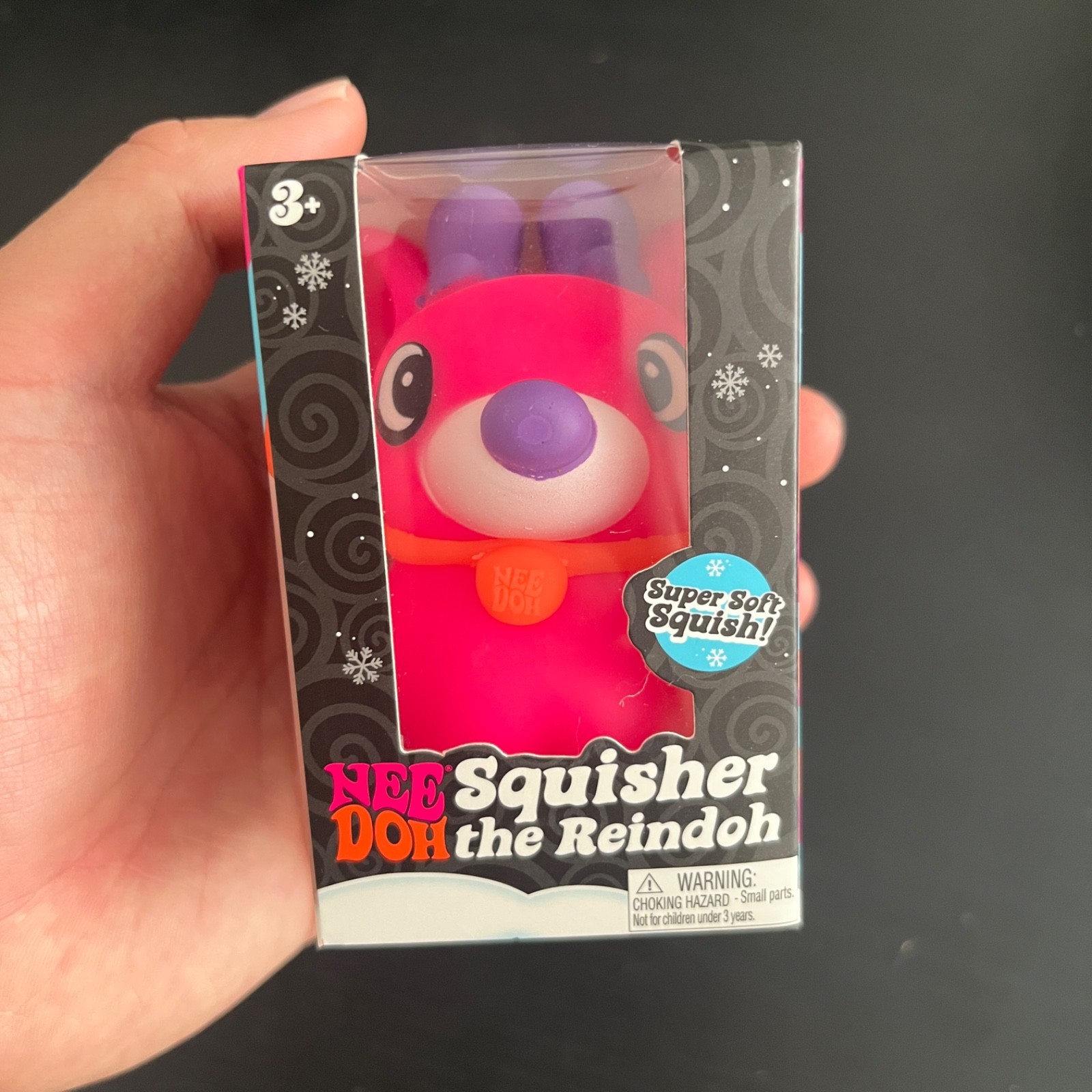 🔥NEE DOH Squishier Reindoh ULTRA RARE Schylling Squishy Fidget Toy (in Pink🩷) 🔥NEE DOH Squishier Reindoh ULTRA RARE Schylling Squishy Fidget Toy (in Pink🩷)