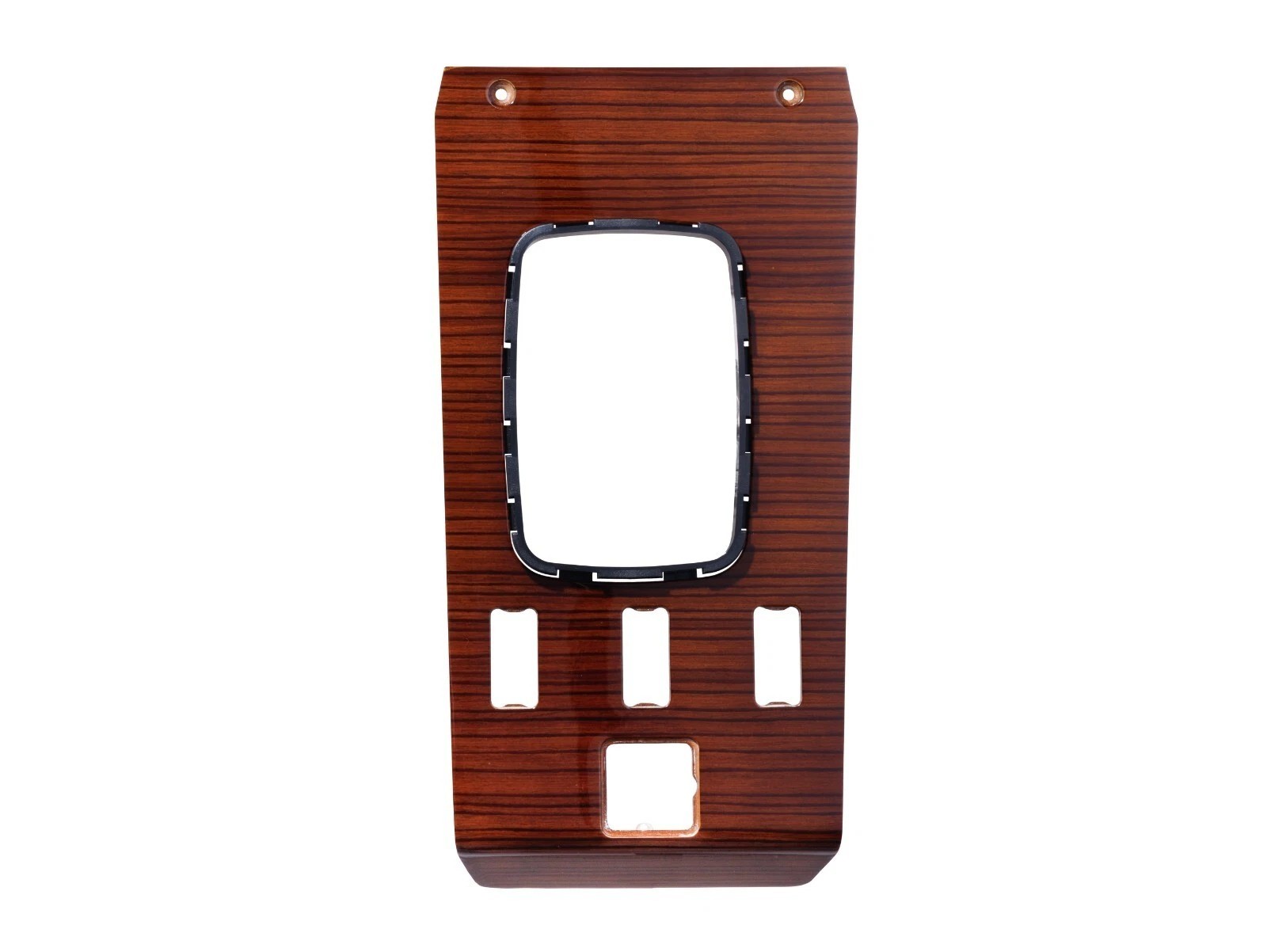 New 1983-1985 380SL W107 Mercedes-Benz Zebrano Wood Console Panel