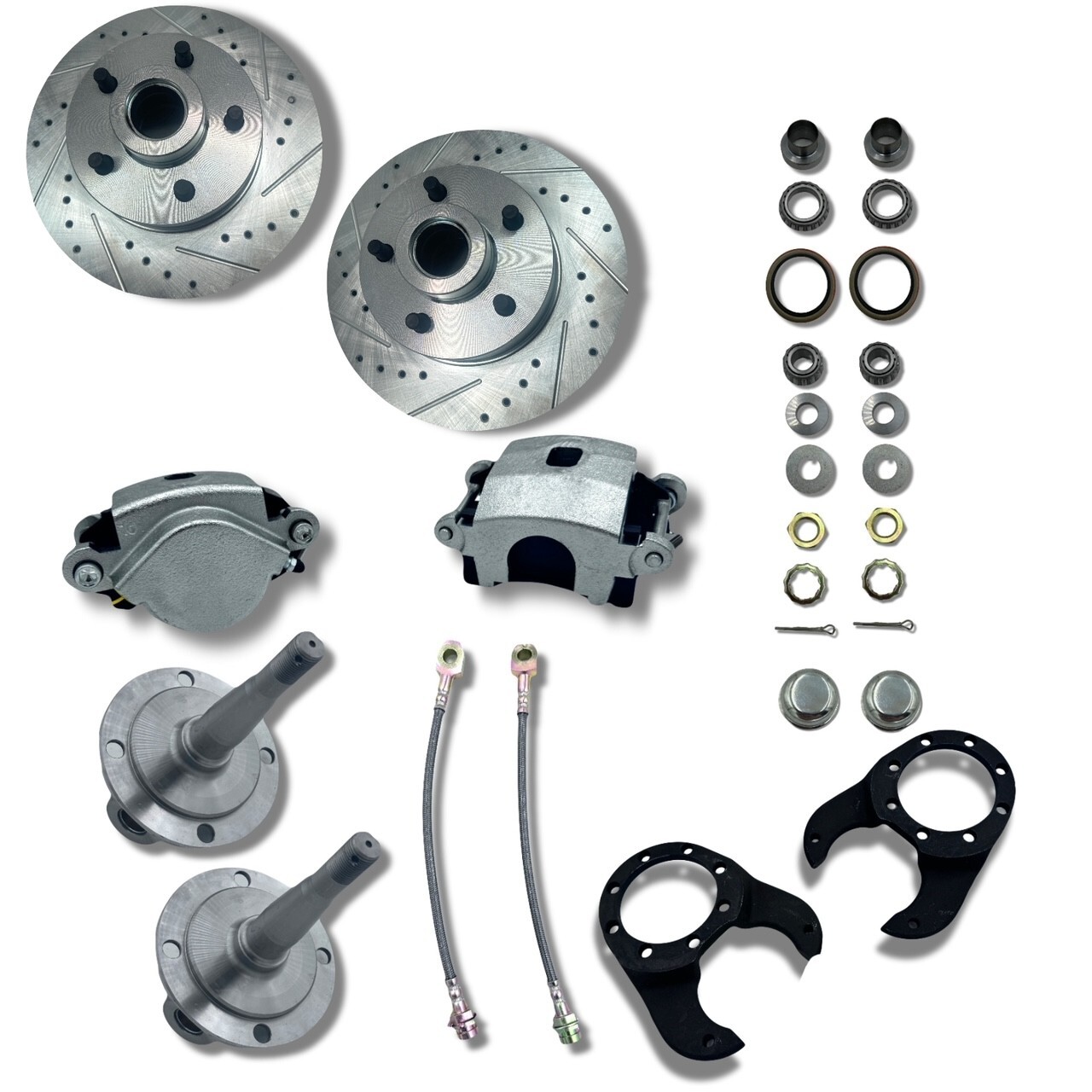 1928-1948 Early Ford Front Disc Brake Conversion Kit w/ Spindles