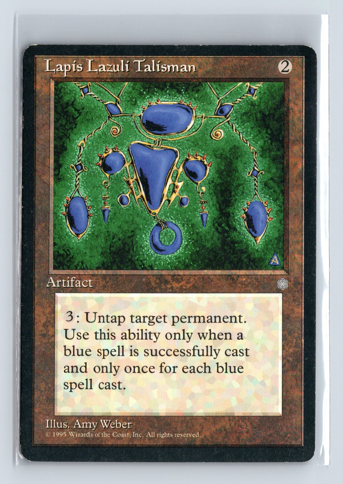 (3x) LAPIS LAZULI TALISMAN – MTG Magic the Gathering Card – Ice Age – Uncommon