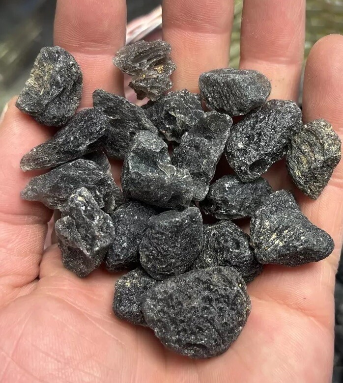 RARE Indonesian Tektite Agni Manitite Rough Java Island Meteorite USA Seller