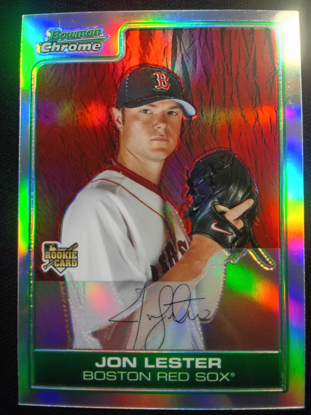 2006 Bowman Chrome Draft Jon Lester RC Refractor #BDP22 Boston Red Sox Rookie