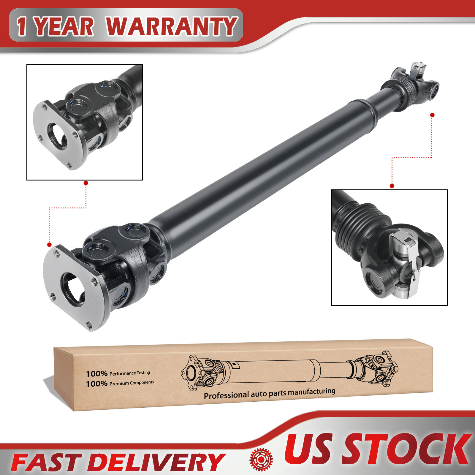 3C3Z4A376AA Front Driveshaft Assembly For Ford F-250 F-350 F-450 Super Duty 3C3Z4A376AA Front Driveshaft Assembly For Ford F-250 F-350 F-450 Super Duty