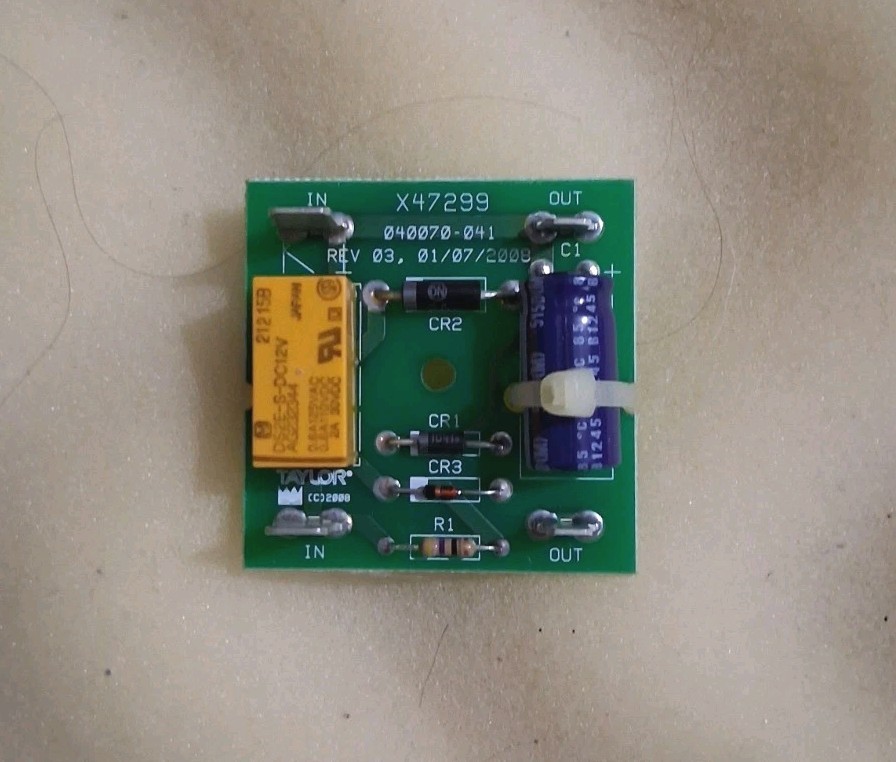Taylor Slush X47299 SER PCB Brownout Board Frozen New OEM---Free Ship