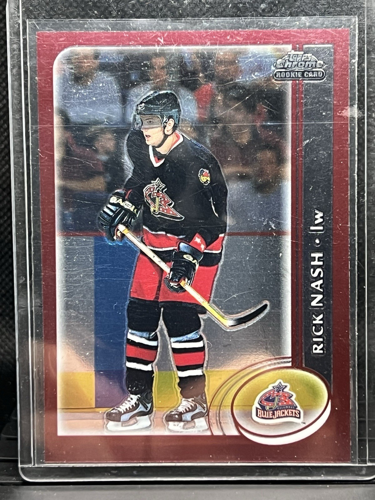 2002-03 Topps Chrome Rick Nash #175 RC Rookie Columbus Blue Jackets NHL 2002-03 Topps Chrome Rick Nash #175 RC Rookie Columbus Blue Jackets NHL