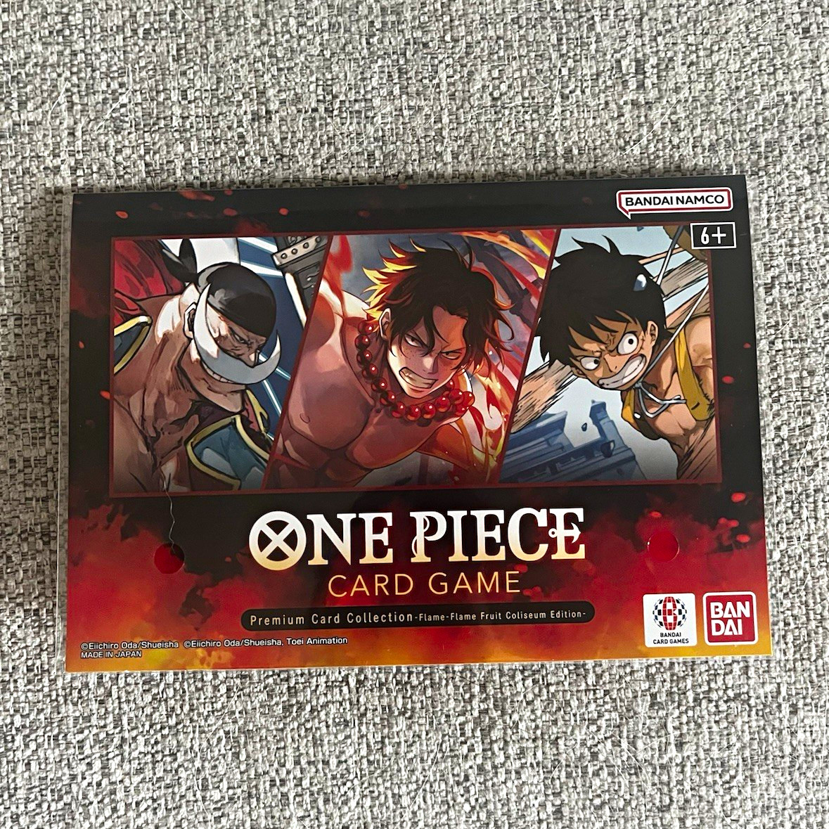 Bandai One Piece Card Game Premium Card Collection Flame-Flame Fruit Coliseum Bandai One Piece Card Game Premium Card Collection Flame-Flame Fruit Coliseum
