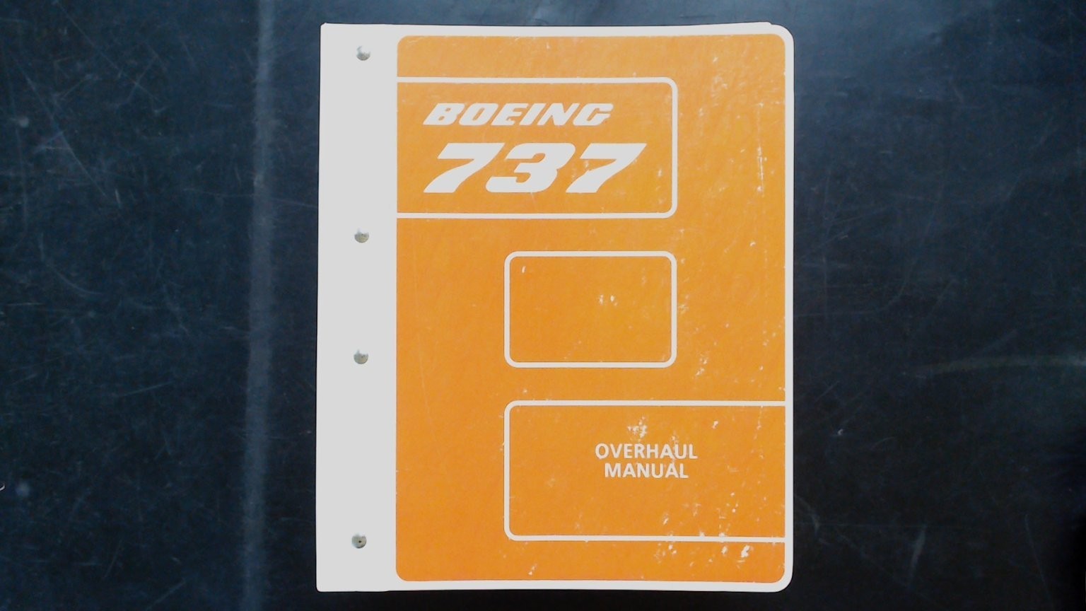 Boeing 737 Overhaul Manual Volume 13 D6-17370 1992 Aviation Schematics