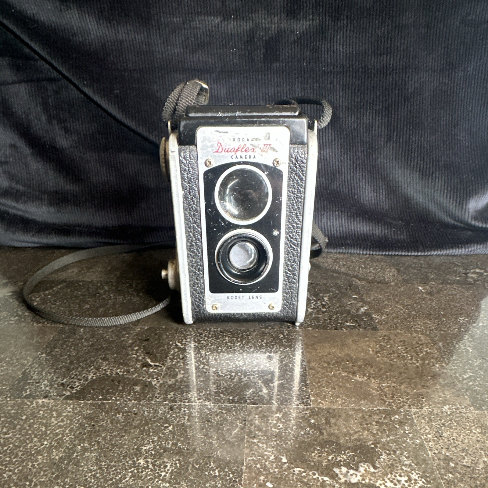 Kodak Duaflex II TLR Camera for 620 Film Format, Black Twin Lens Reflex