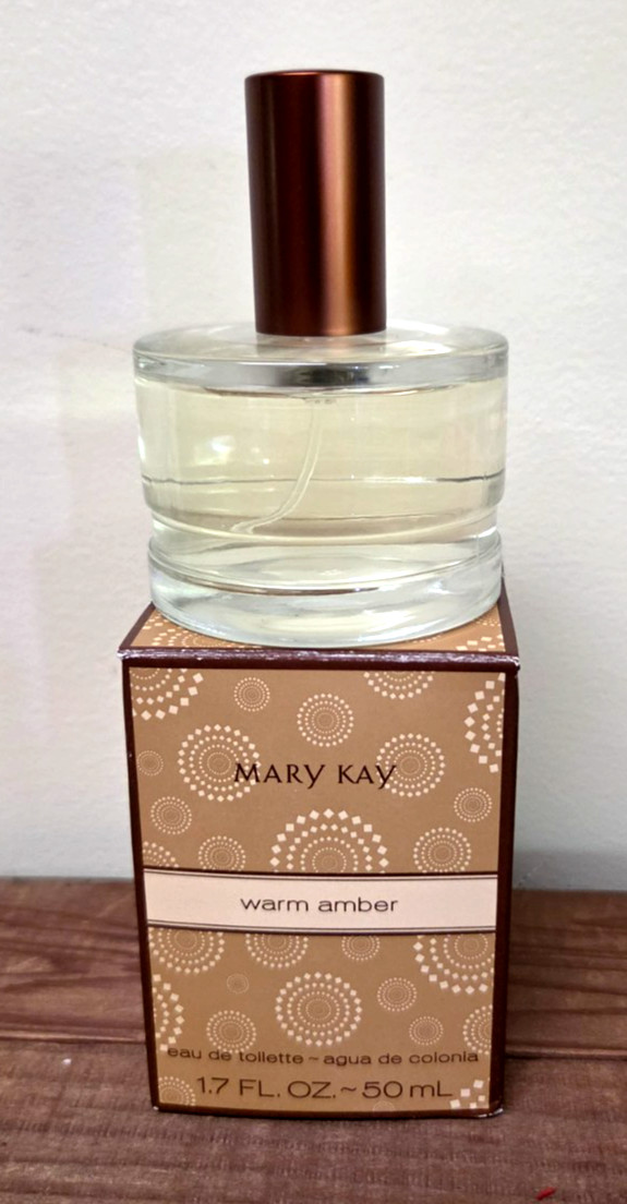 NEW in BOX MARY KAY WARM AMBER EAU DE TOILETTE SPRAY 1.7FL.OZ RETIRED NEW in BOX MARY KAY WARM AMBER EAU DE TOILETTE SPRAY 1.7FL.OZ RETIRED