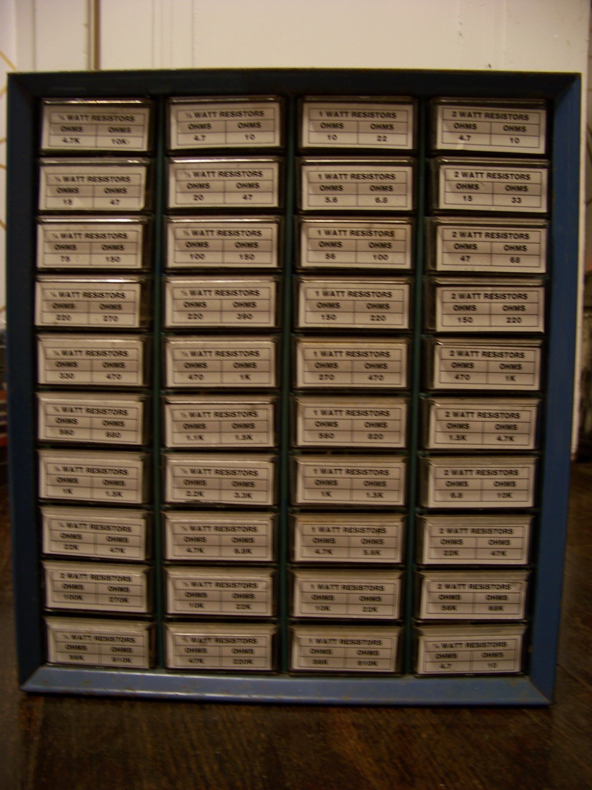 Lot of NTE Electronics Resistors New Old Stock and Used Lot of NTE Electronics Resistors New Old Stock and Used