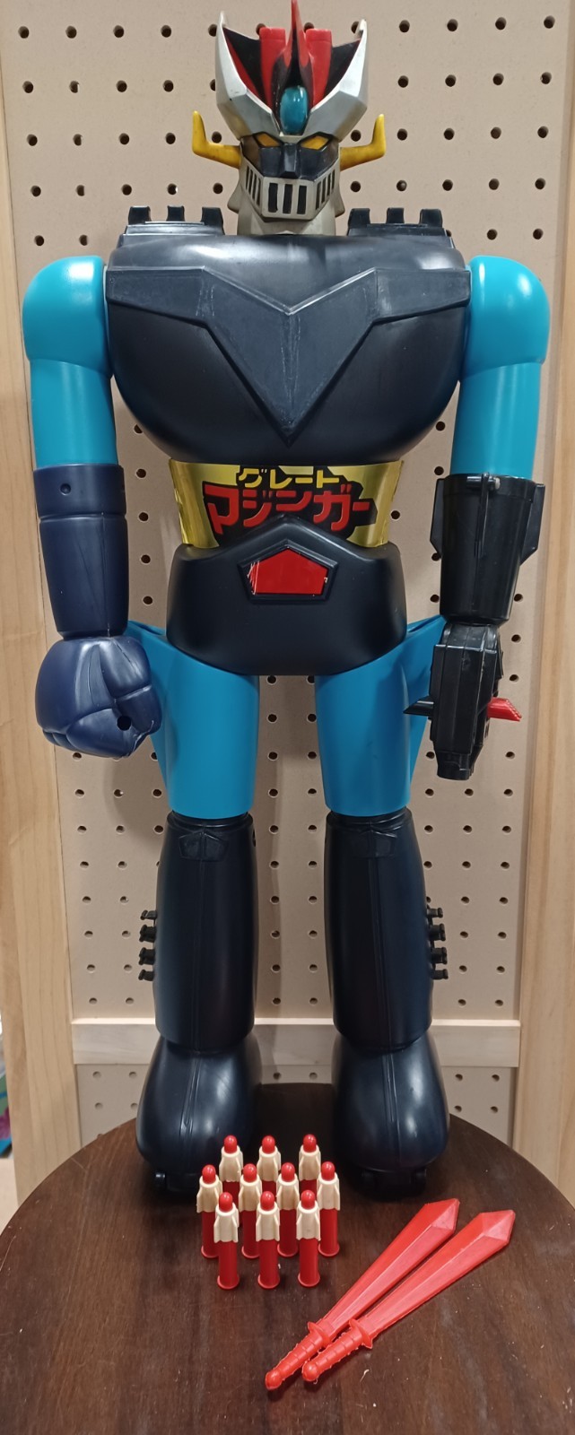 RARE Mattel Shogun Warriors Great Mazinga V3 Jumbo Machinder W/ All 10 Missiles